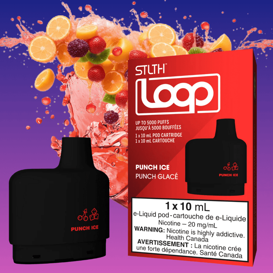 Stlth Loop Closed Pod Systems 20mg / 5000Puffs STLTH Loop Pods-Punch Ice-Morden Vape SuperStore & Cannabis Canada