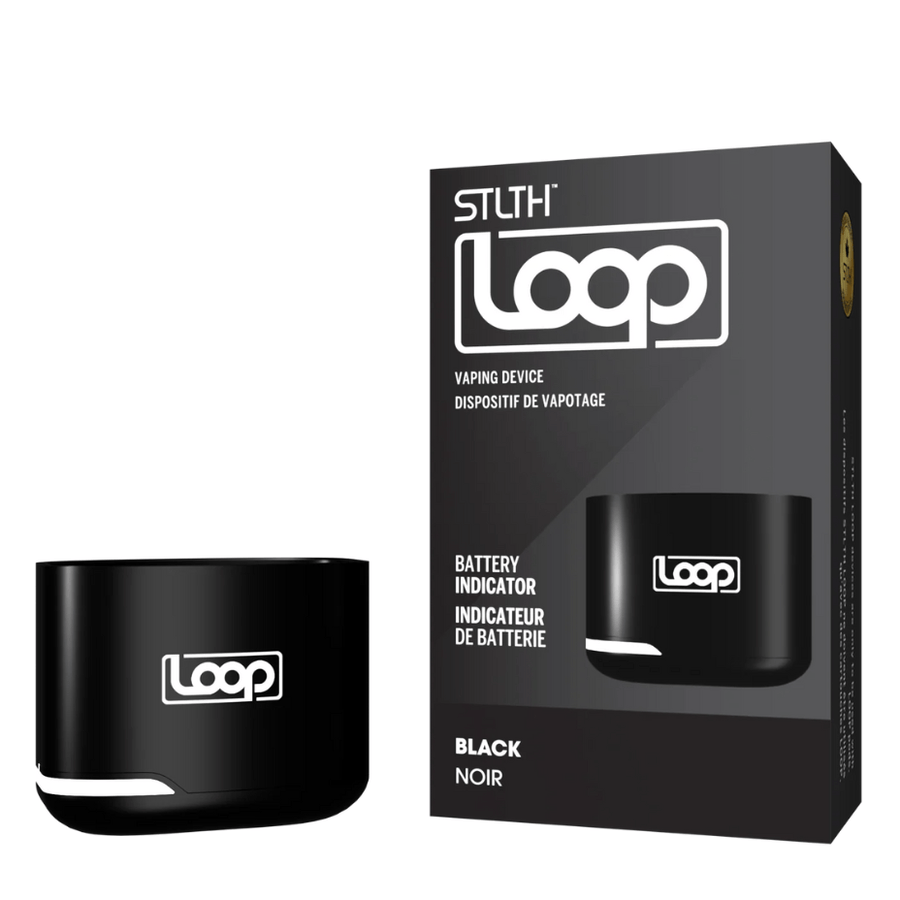 Stlth Loop Closed Pod Systems 600mAh / Black STLTH Loop Closed Pod Device-Morden Vape SuperStore & Cannabis Canada