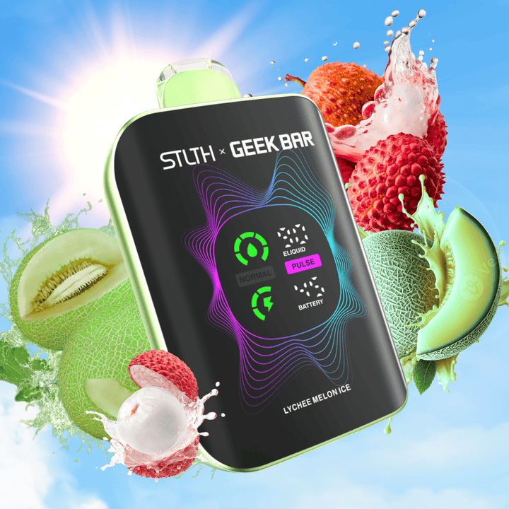 STLTH x Geek Bar 80K Disposable Vape - Lychee Melon Ice 80000 Puffs / 20mg Morden Vape SuperStore and Cannabis Manitoba Canada