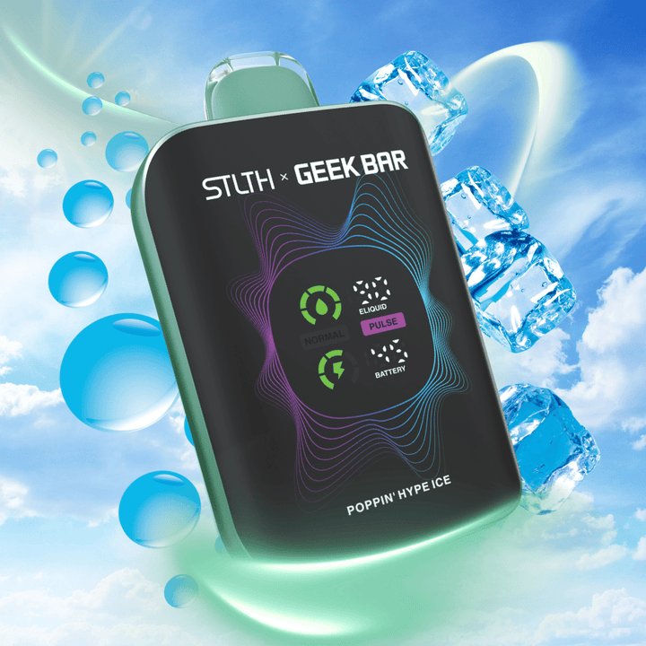 STLTH x Geek Bar 80K Disposable Vape - Poppin&