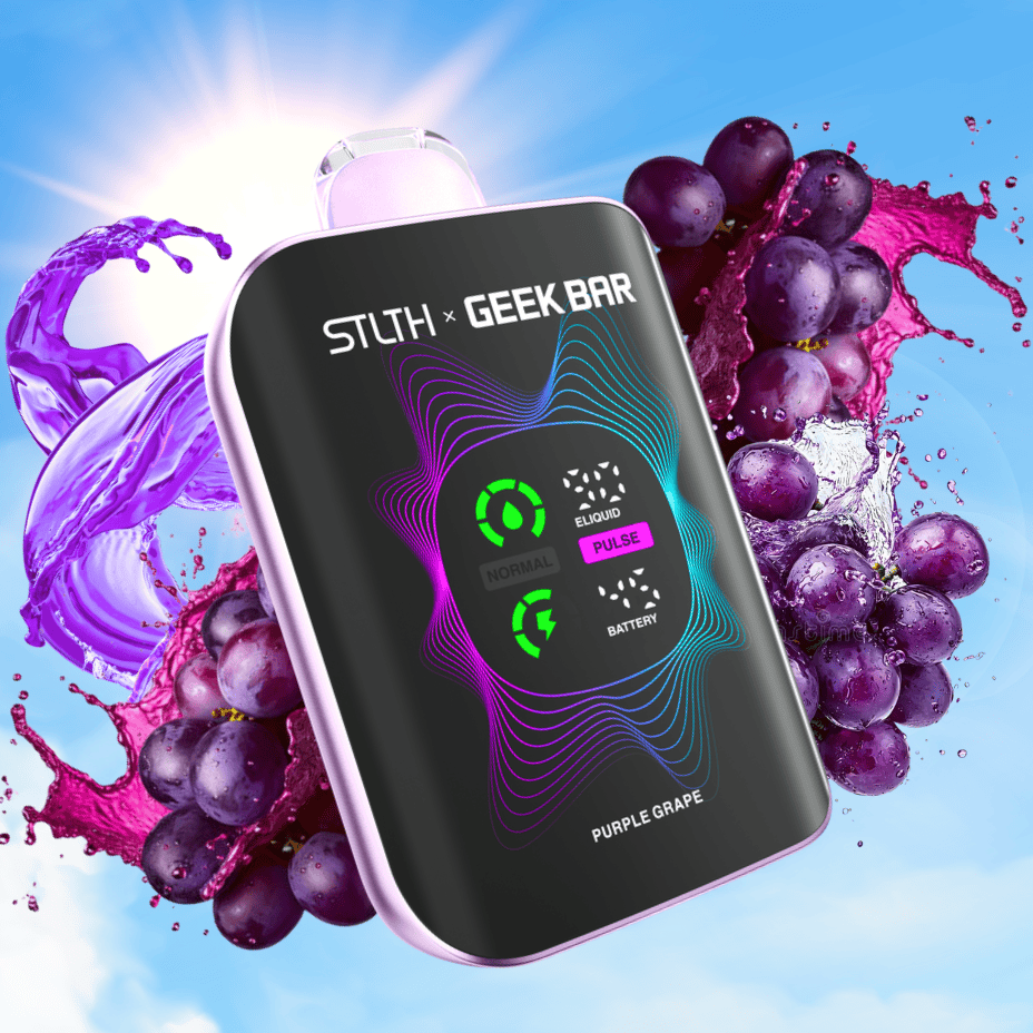 STLTH x Geek Bar 80K Disposable Vape - Purple Grape 80000 Puffs / 20mg Morden Vape SuperStore and Cannabis Manitoba Canada