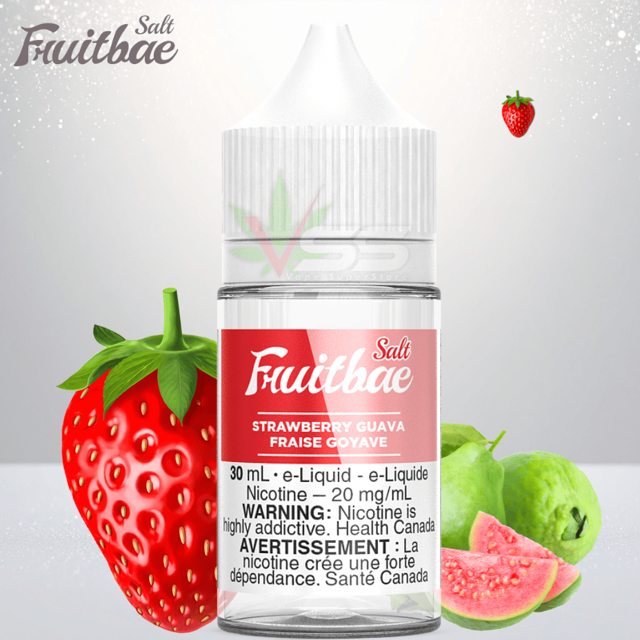 Strawberry Guava Salt by Fruitbae E-liquid Morden Vape SuperStore and Cannabis Manitoba Canada