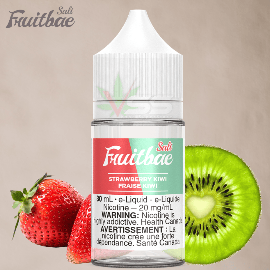 Strawberry Kiwi Salt by Fruitbae E-liquid Morden Vape SuperStore and Cannabis Manitoba Canada