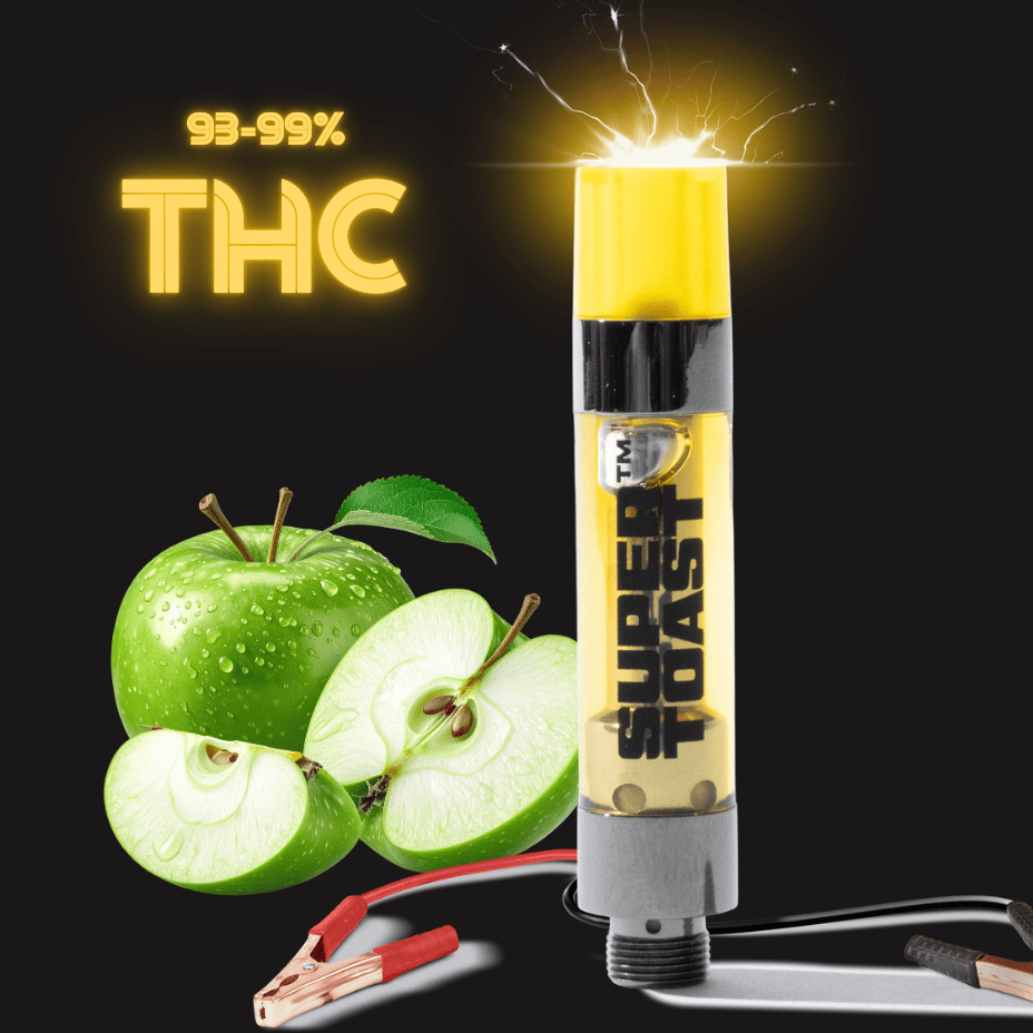 Super Toast Sour Granny Apple Vape Cartridge - 1g Morden Vape SuperStore and Cannabis Manitoba Canada