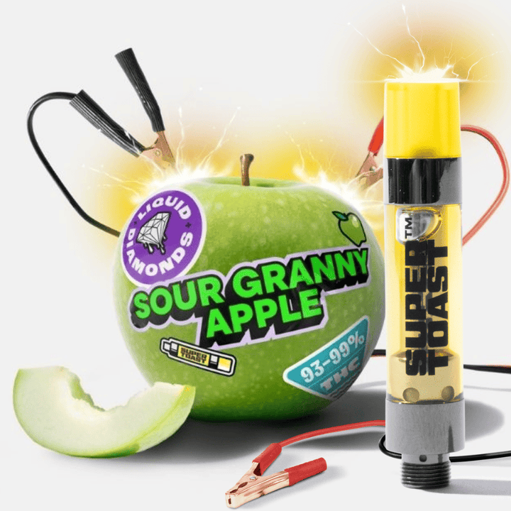 Super Toast Sour Granny Apple Vape Cartridge - 1g Morden Vape SuperStore and Cannabis Manitoba Canada