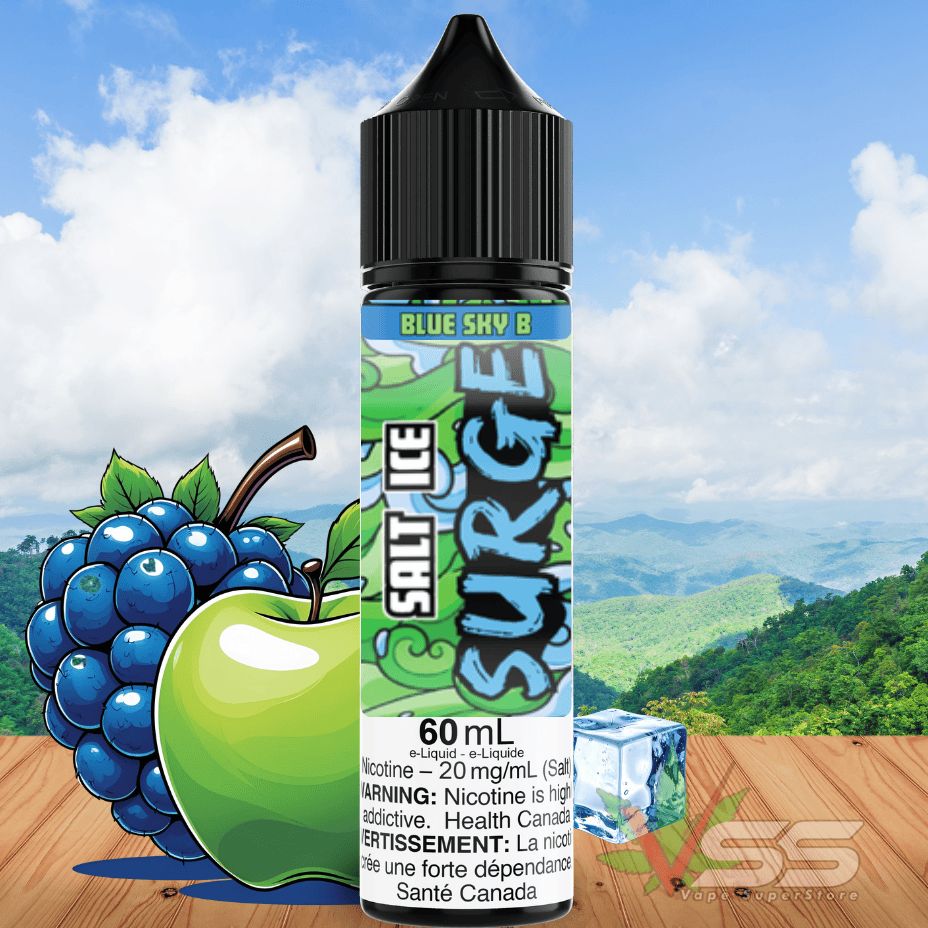 Surge E-liquid - Blue Sky B Ice Salt Nicotine - 60mL Morden Vape SuperStore and Cannabis Manitoba Canada