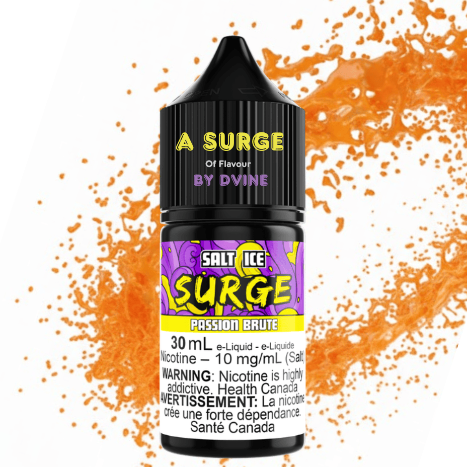 Surge E-Liquid-Passion Brute Ice Salt 30ml Morden Vape SuperStore and Cannabis Manitoba Canada