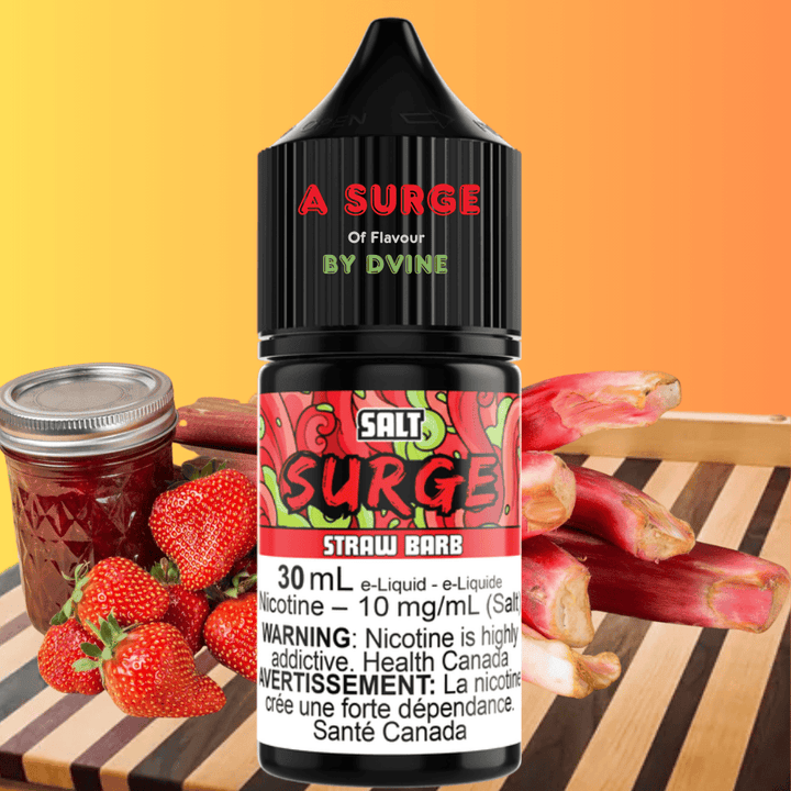 Surge E-Liquid-Straw Barb Salt 30ml 10mg Morden Vape SuperStore and Cannabis Manitoba Canada