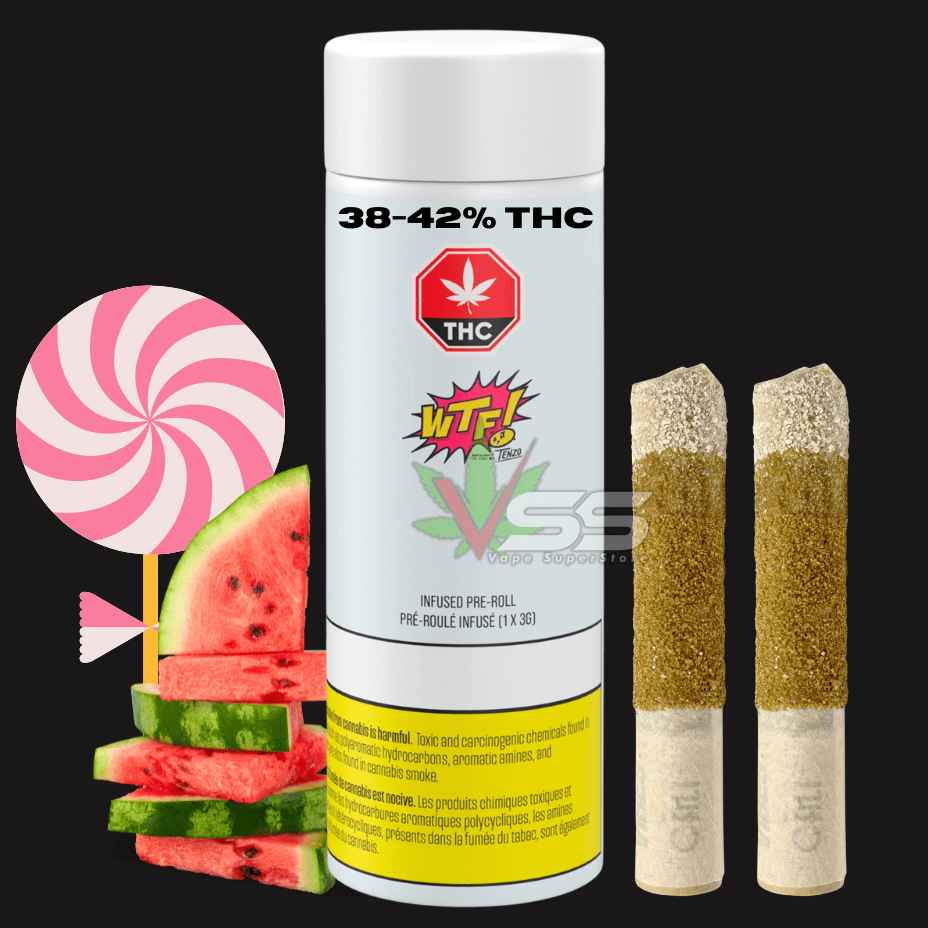 Tenzo - WTF (WatermelonTutti Frutti) Infused Slimsicles 2x0.5g Morden Vape SuperStore and Cannabis Manitoba Canada