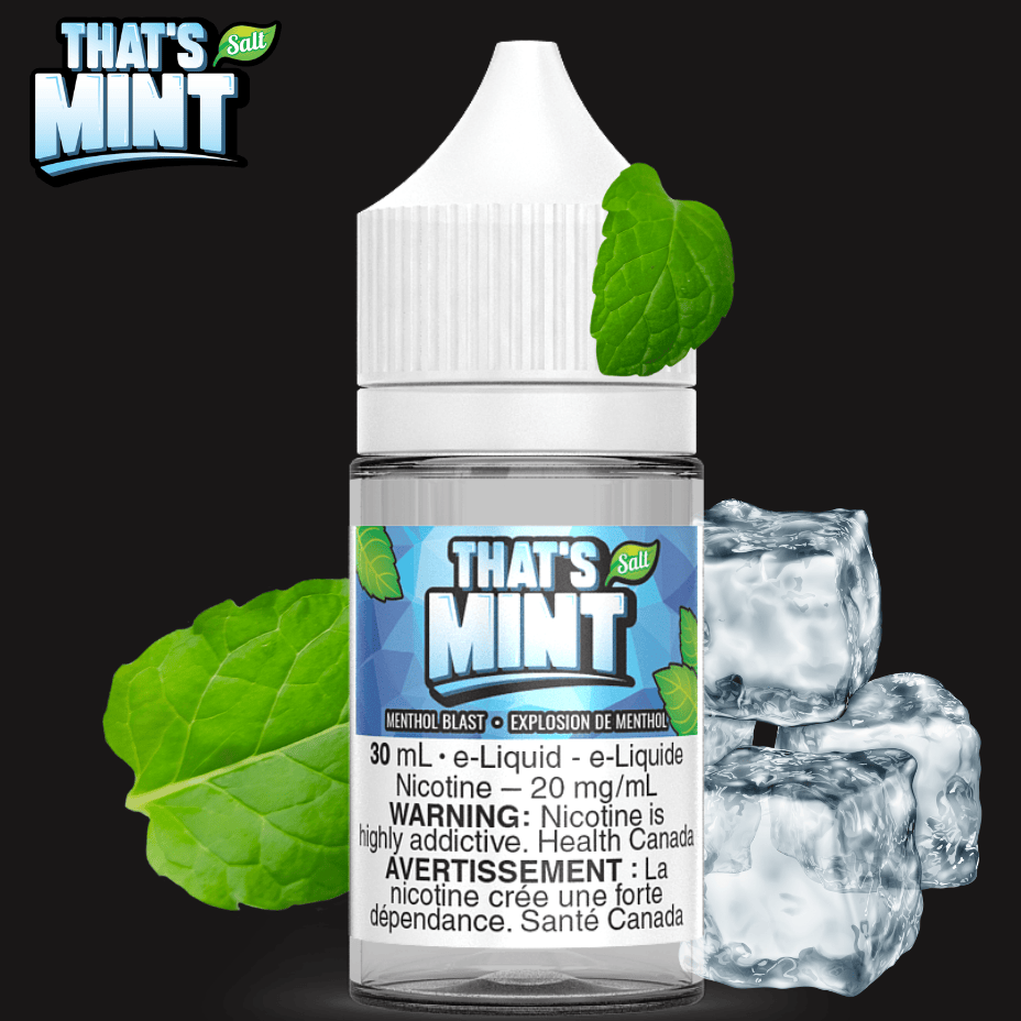 That's Mint Salts-Menthol Blast 30ml 12mg Morden Vape SuperStore and Cannabis Manitoba Canada