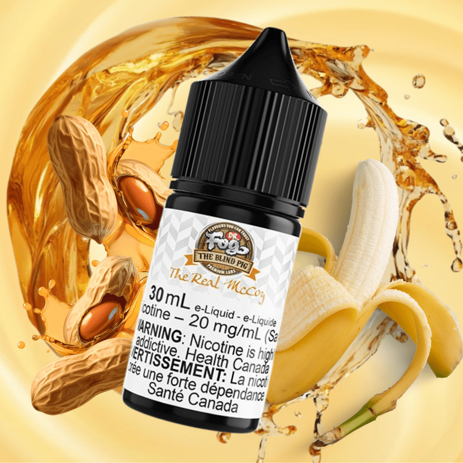 The Real McCoy Salt by Premium Labs E-Liquid 12mg / 30mL Morden Vape SuperStore and Cannabis Manitoba Canada