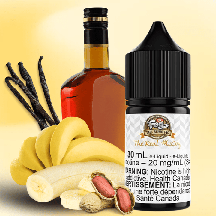 The Real McCoy Salt by Premium Labs E-Liquid 20mg / 30mL Morden Vape SuperStore and Cannabis Manitoba Canada