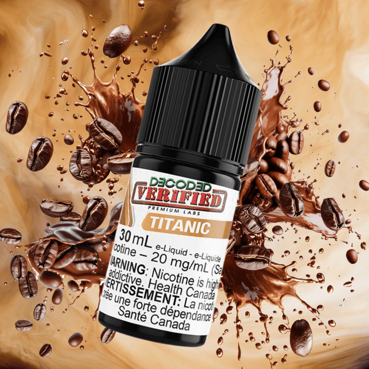 Titanic Salt by Premium Labs E-Liquid 12mg / 30mL Morden Vape SuperStore and Cannabis Manitoba Canada
