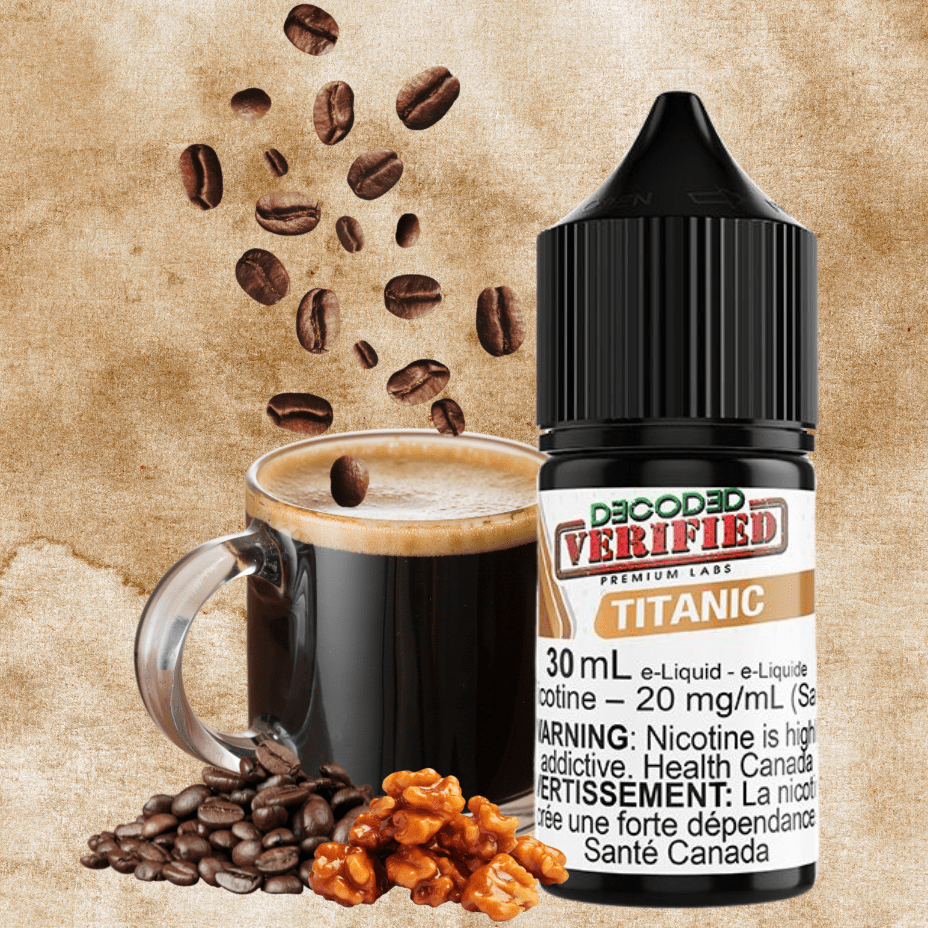 Titanic Salt by Premium Labs E-Liquid 20mg / 30mL Morden Vape SuperStore and Cannabis Manitoba Canada