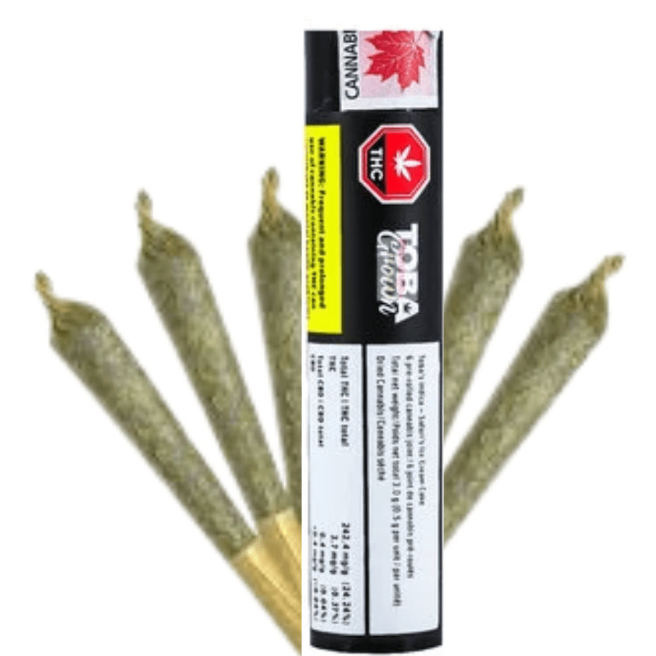 Toba Grown Sativa Pre-Rolls-6x0.5g 6x0.5g Morden Vape SuperStore and Cannabis Manitoba Canada
