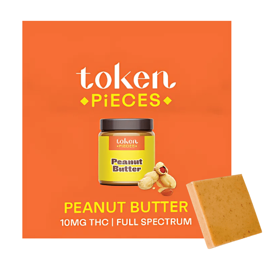 Token Pieces Peanut Butter Chocolate 1x10mg Morden Vape SuperStore and Cannabis Manitoba Canada