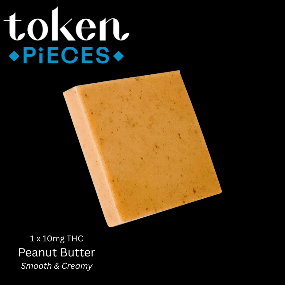 Token Pieces Peanut Butter Chocolate 1x10mg Morden Vape SuperStore and Cannabis Manitoba Canada
