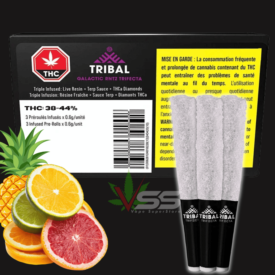Tribal - Galactic Rntz Trifecta Infused Pre-roll 3x0.6g Morden Vape SuperStore and Cannabis Manitoba Canada