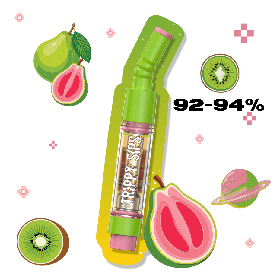Trippy Sips Guava Kiwitopia Cartridge - 1g Morden Vape SuperStore and Cannabis Manitoba Canada
