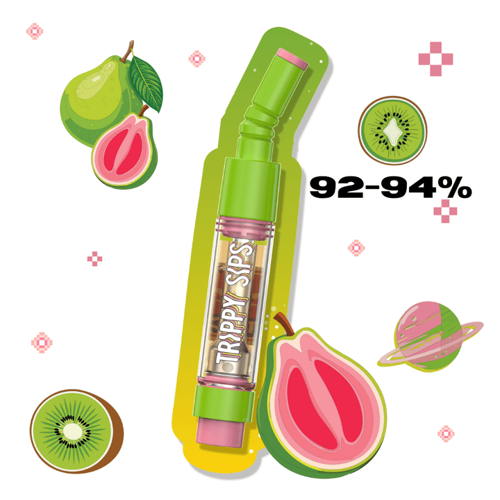 Trippy Sips Guava Kiwitopia Cartridge - 1g Morden Vape SuperStore and Cannabis Manitoba Canada
