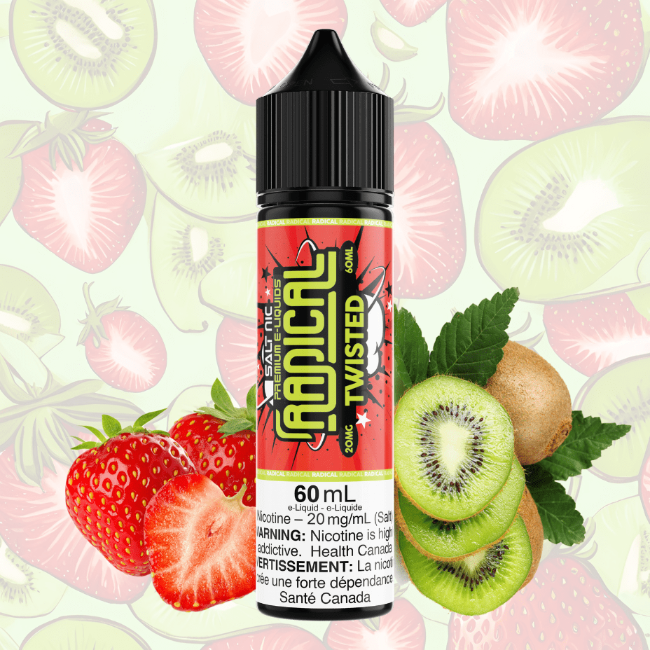 Twisted Salt by Radical E-Liquid-60mL Morden Vape SuperStore and Cannabis Manitoba Canada