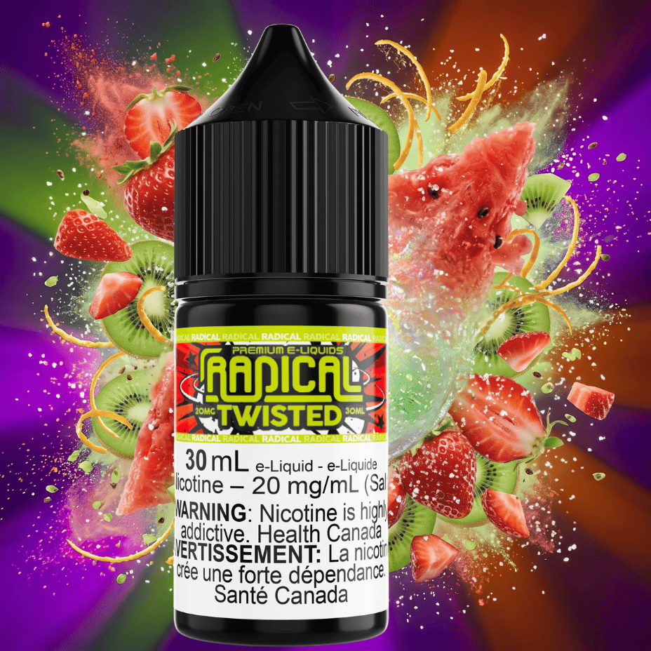 Twisted Salt Nic by Radical E-liquid 30ml / 12mg Morden Vape SuperStore and Cannabis Manitoba Canada