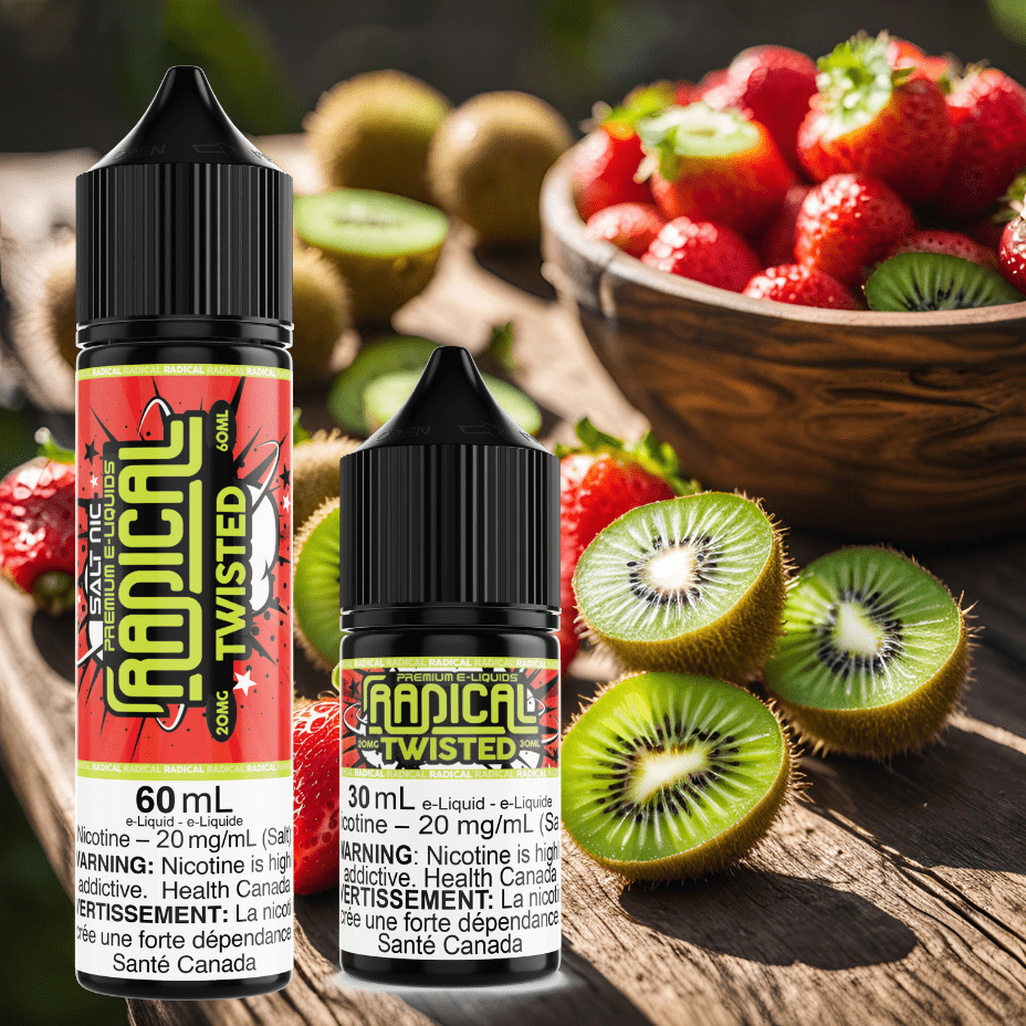 Twisted Salt Nic by Radical E-liquid Morden Vape SuperStore and Cannabis Manitoba Canada