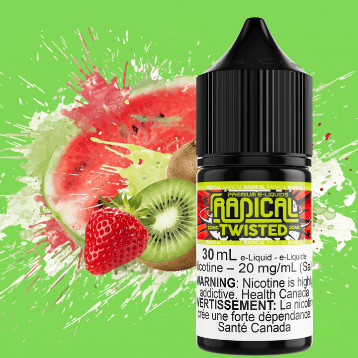 Twisted Salt Nic by Radical E-liquid Morden Vape SuperStore and Cannabis Manitoba Canada
