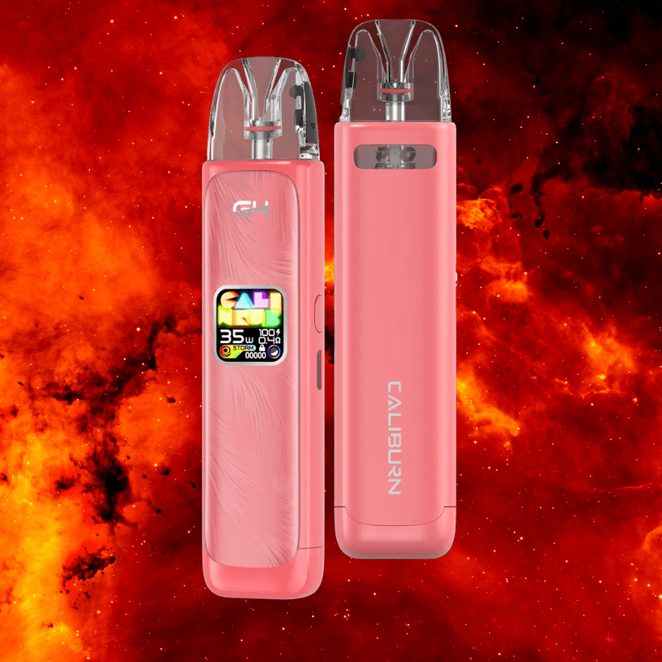 Uwell Caliburn G4 Pod Kit Flamingo Red Morden Vape SuperStore and Cannabis Manitoba Canada