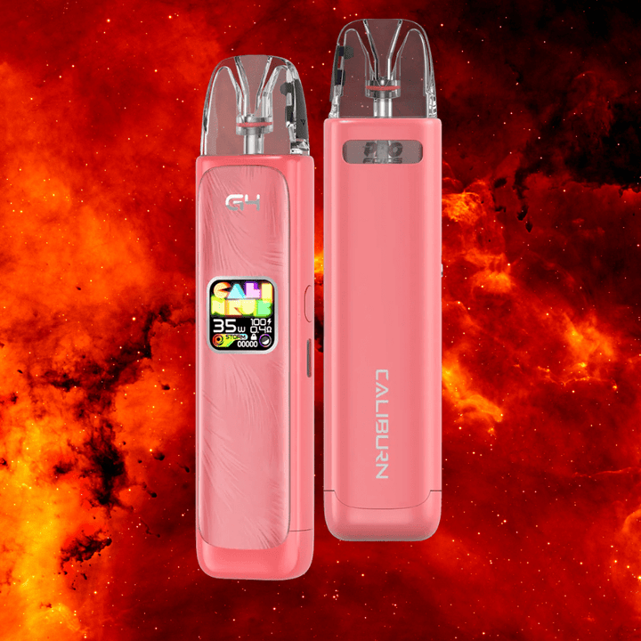 Uwell Caliburn G4 Pod Kit Flamingo Red Morden Vape SuperStore and Cannabis Manitoba Canada