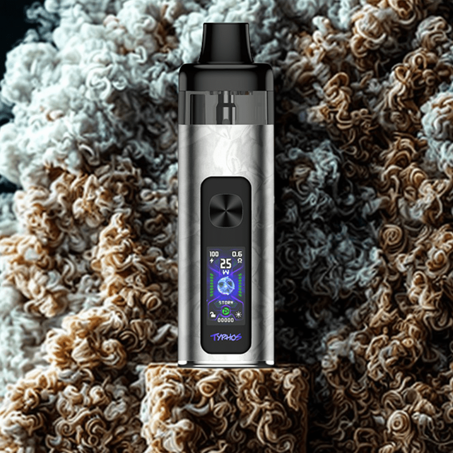 Uwell Typhos Pod Kit Silver Morden Vape SuperStore and Cannabis Manitoba Canada