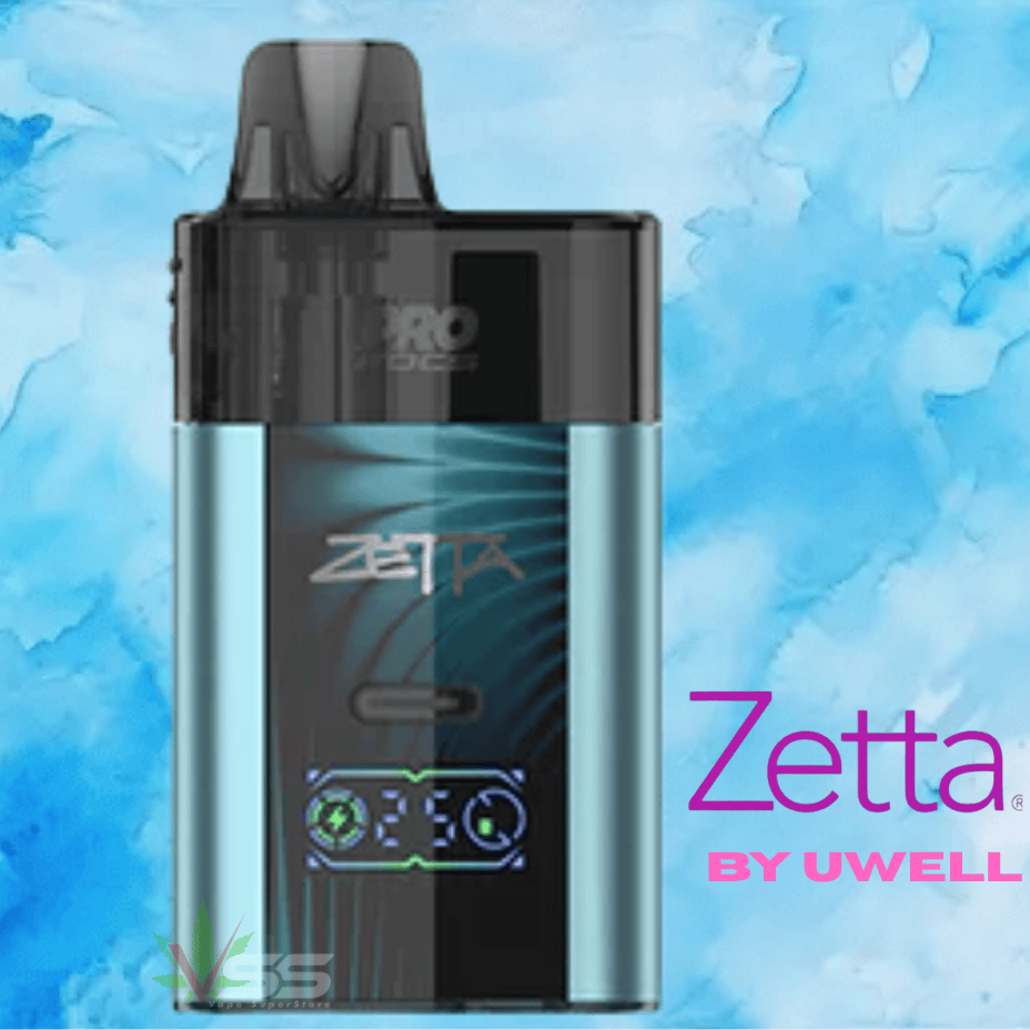 Uwell Zetta Pod Kit-2000mAh Blue Morden Vape SuperStore and Cannabis Manitoba Canada