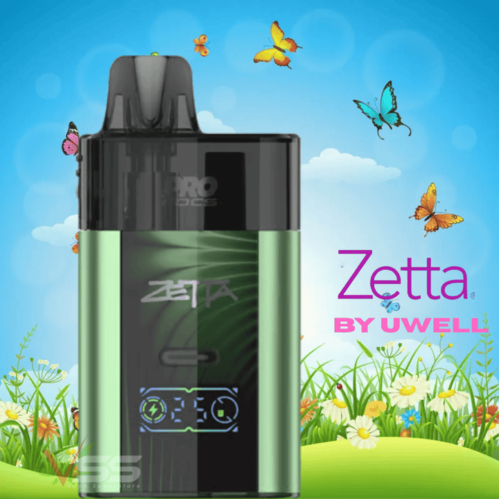 Uwell Zetta Pod Kit-2000mAh Green Morden Vape SuperStore and Cannabis Manitoba Canada