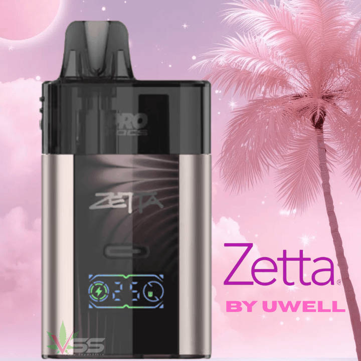 Uwell Zetta Pod Kit-2000mAh Pink Morden Vape SuperStore and Cannabis Manitoba Canada