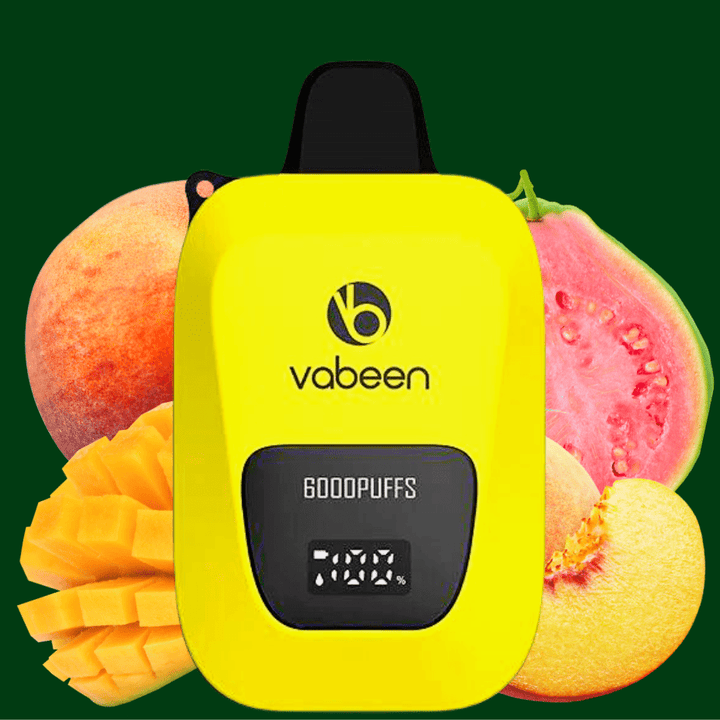 Vabeen Disposables 20mg / 13mL Vabeen Flex Air Ultra 6000 Disposable Vape-Mango Peach Guava-Morden Vape SuperStore & Cannabis MB, Canada