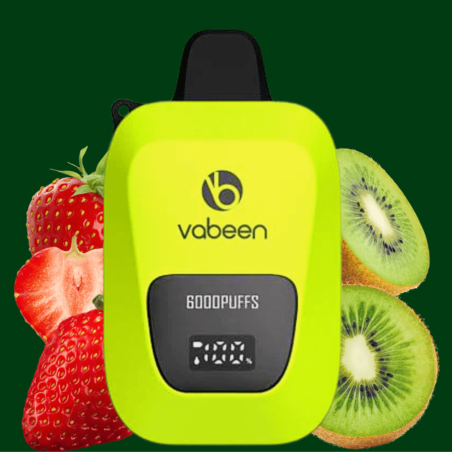 Vabeen Disposables 20mg / 13mL Vabeen Flex Air Ultra 6000 Disposable Vape-Strawberry Kiwi Vabeen Flex Air Ultra 6000 Disposable Vape-Strawberry Kiwi-Morden VSS