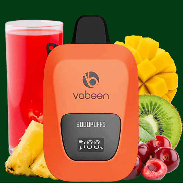 Vabeen Disposables 20mg / 13mL Vabeen Flex Air Ultra 6000 Disposable Vape-Summer Fruits-Morden Vape SuperStore & Cannabis MB, Canada