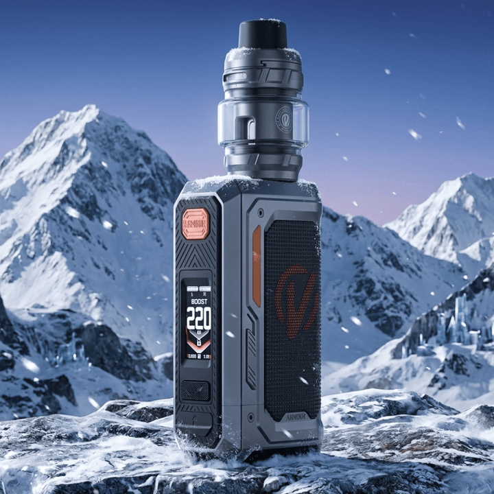 Vaporesso Armour Octa Box Mod Kit-220W Titanium Grey Morden Vape SuperStore and Cannabis Manitoba Canada
