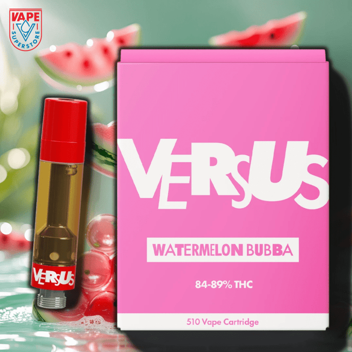 Versus Watermelon Bubba Distillate Vape Cartridge - 1g Morden Vape SuperStore and Cannabis Manitoba Canada