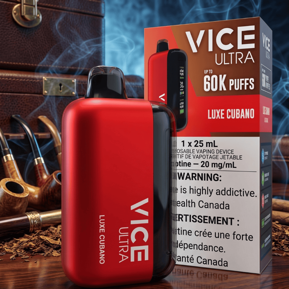 Vice Ultra 60K Disposable Vape - Luxe Cubano Morden Vape SuperStore and Cannabis Manitoba Canada
