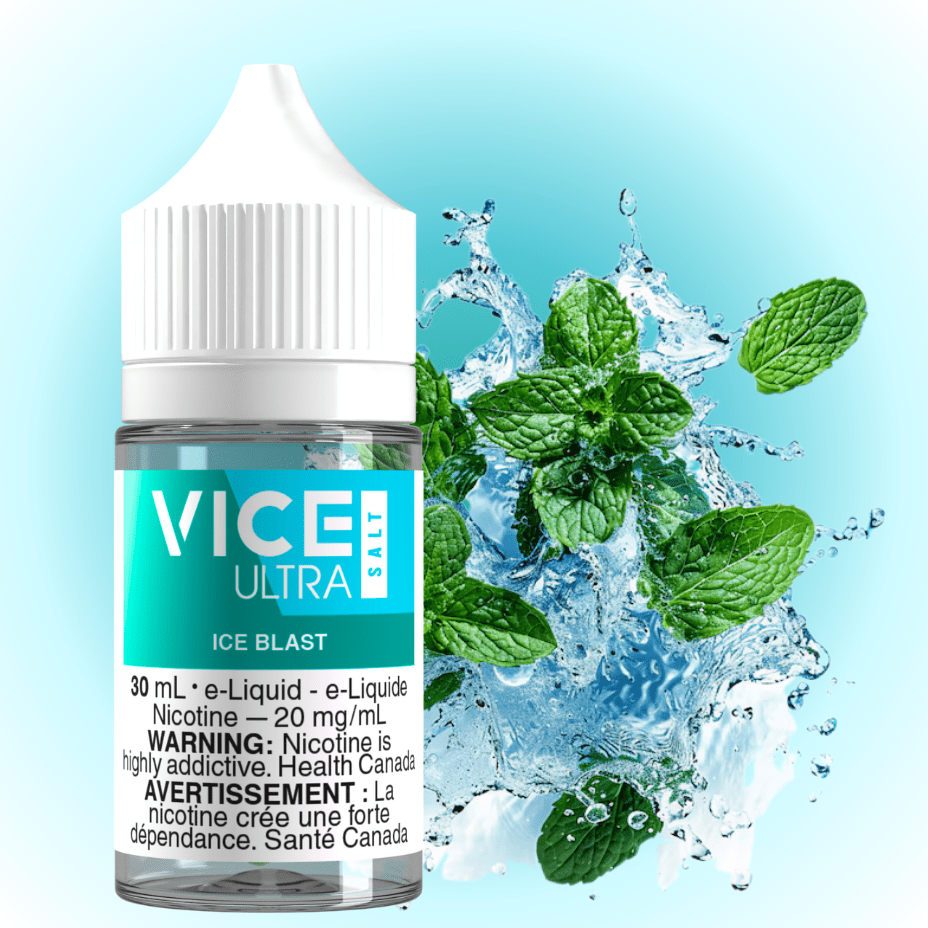Vice Ultra Salt - Ice Blast 20mg Morden Vape SuperStore and Cannabis Manitoba Canada