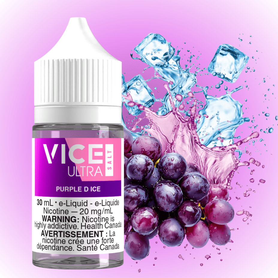 Vice Ultra Salt - Purple D Ice 20mg Morden Vape SuperStore and Cannabis Dispensary Manitoba, Canada