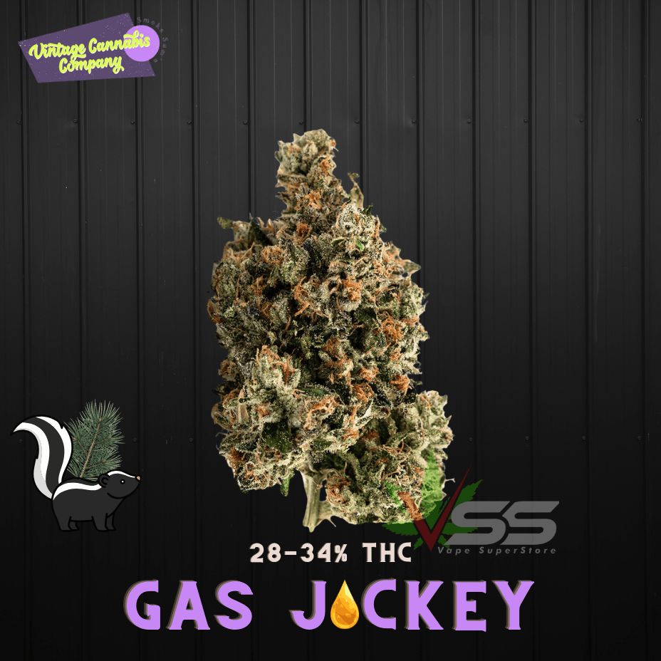 Vintage Cannabis - Gas Jockey Indica Flower - 7g Morden Vape SuperStore and Cannabis Manitoba Canada
