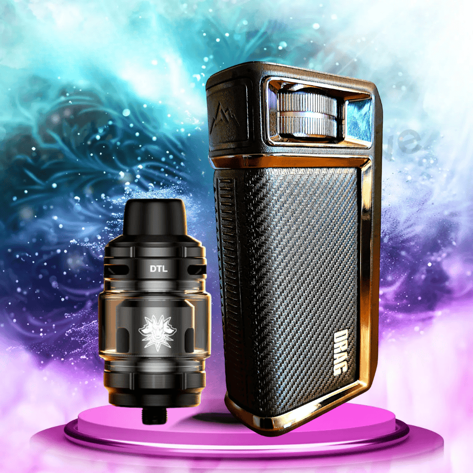 VooPoo Drag 6 Box Mod Kit-220W Black Morden Vape SuperStore and Cannabis Manitoba Canada