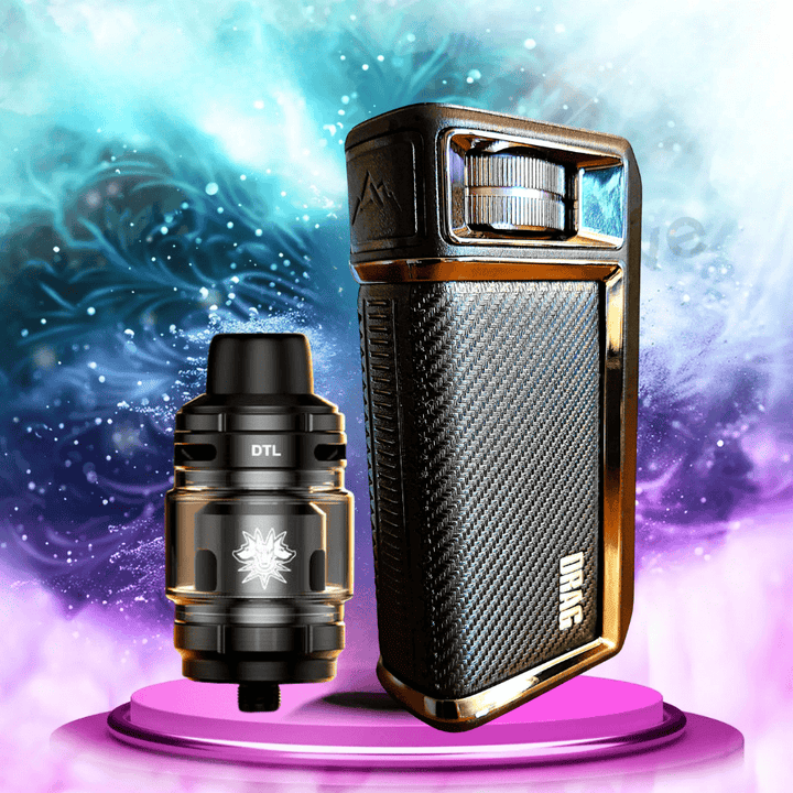 VooPoo Drag 6 Box Mod Kit-220W Black Morden Vape SuperStore and Cannabis Manitoba Canada