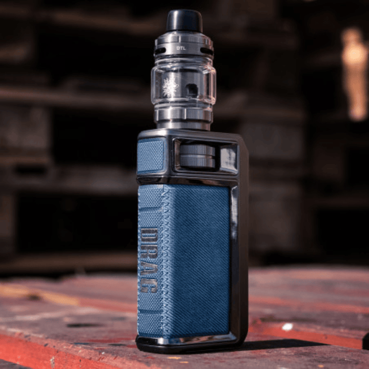 VooPoo Drag 6 Box Mod Kit-220W Blue Morden Vape SuperStore and Cannabis Manitoba Canada