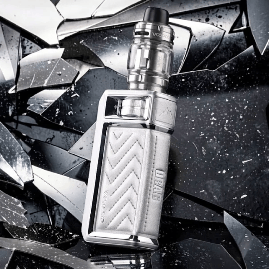 VooPoo Drag 6 Box Mod Kit-220W Silver Morden Vape SuperStore and Cannabis Manitoba Canada