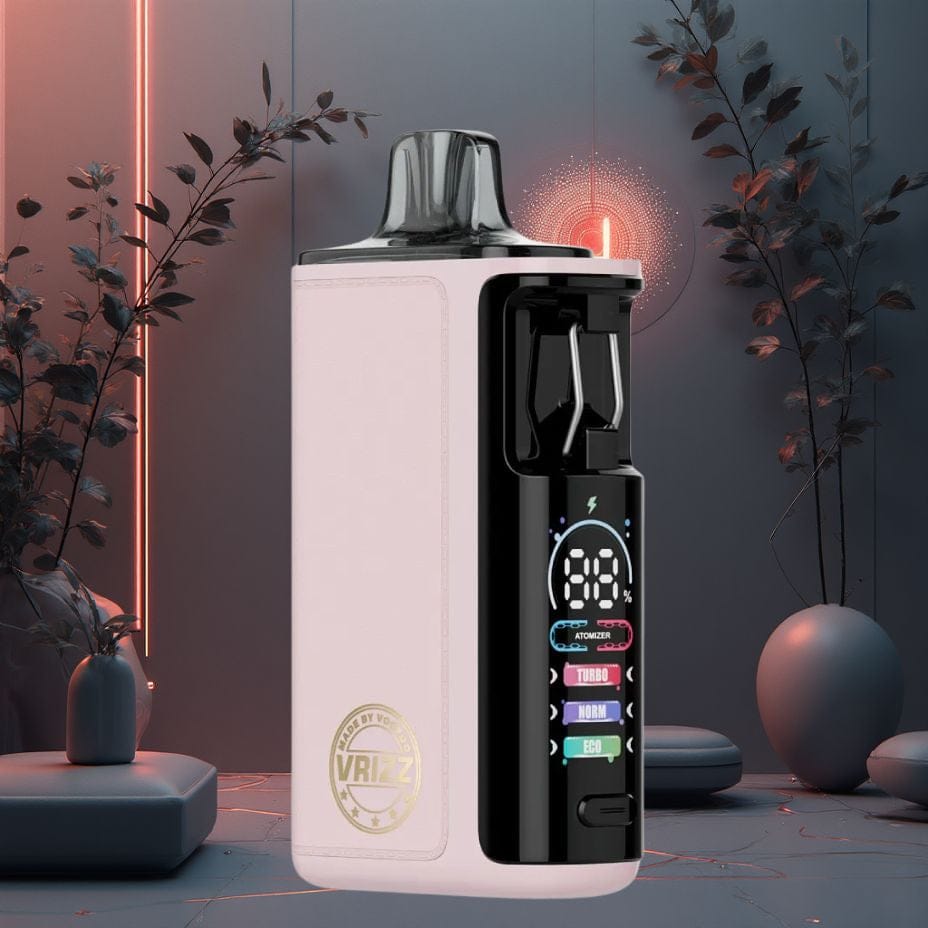 VooPoo VRIZZ 2 Pod Kit 15mL Pink Leather Morden Vape SuperStore and Cannabis Manitoba Canada