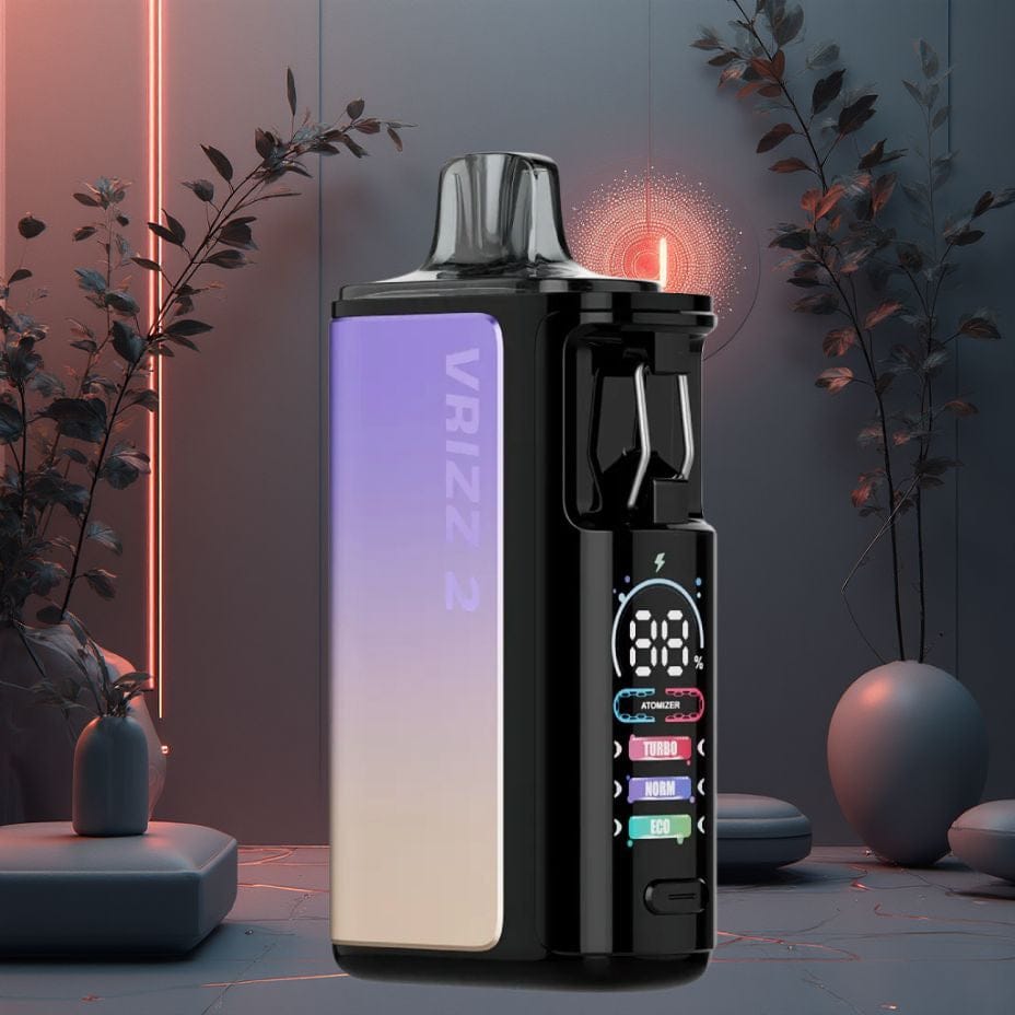 VooPoo VRIZZ 2 Pod Kit 15mL Sunset Purple Morden Vape SuperStore and Cannabis Manitoba Canada
