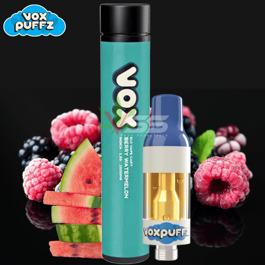 VoxPuffz - Berry Watermelon Indica 510 Cartridge - 1.2g Morden Vape SuperStore and Cannabis Manitoba Canada